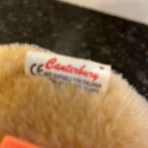 Canterbury Tan Plush Bear-Pisces. Size 8” with Tags - Picture 7 of 9
